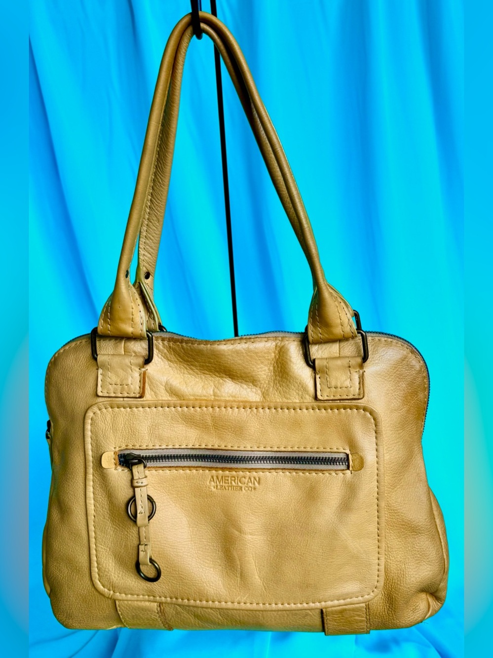 American Leather Co. Women's Shoulder Bag — Yellow
